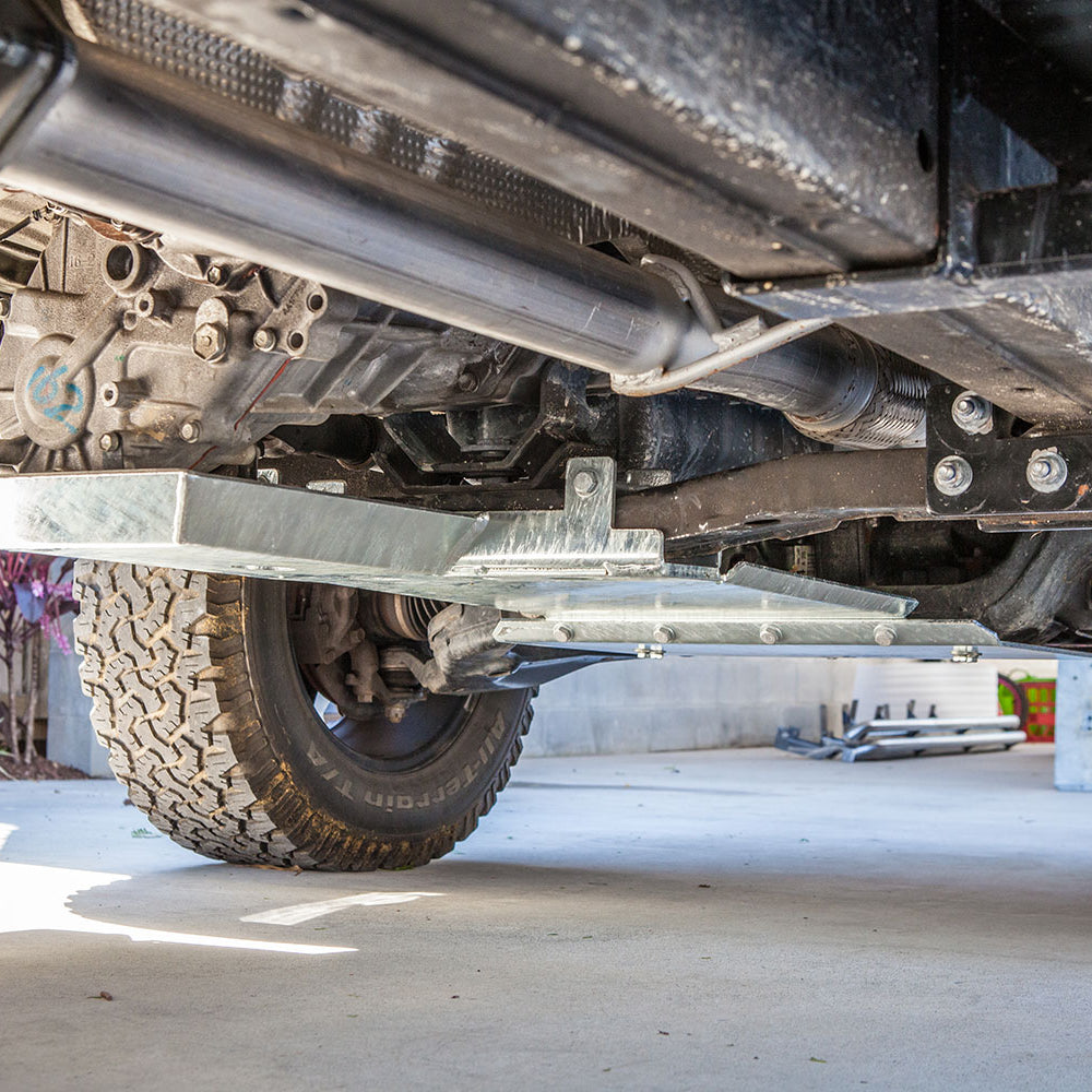 Toyota Hilux Bash sump and Transfer plate 3