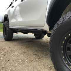 Toyota Hilux N80 Angled Sliders 02