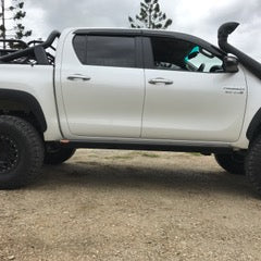 Toyota Hilux N80 Angled Sliders 05