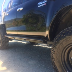 Toyota Hilux N80 Angled Sliders Ally Step 01