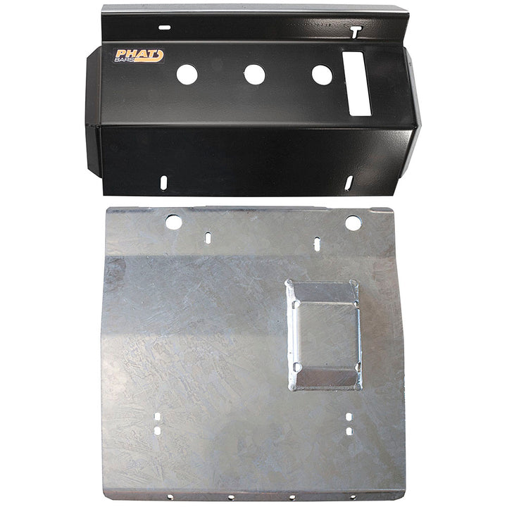 Toyota Hilux N70 front bash plate with ARB recovery point cutout & sump plate