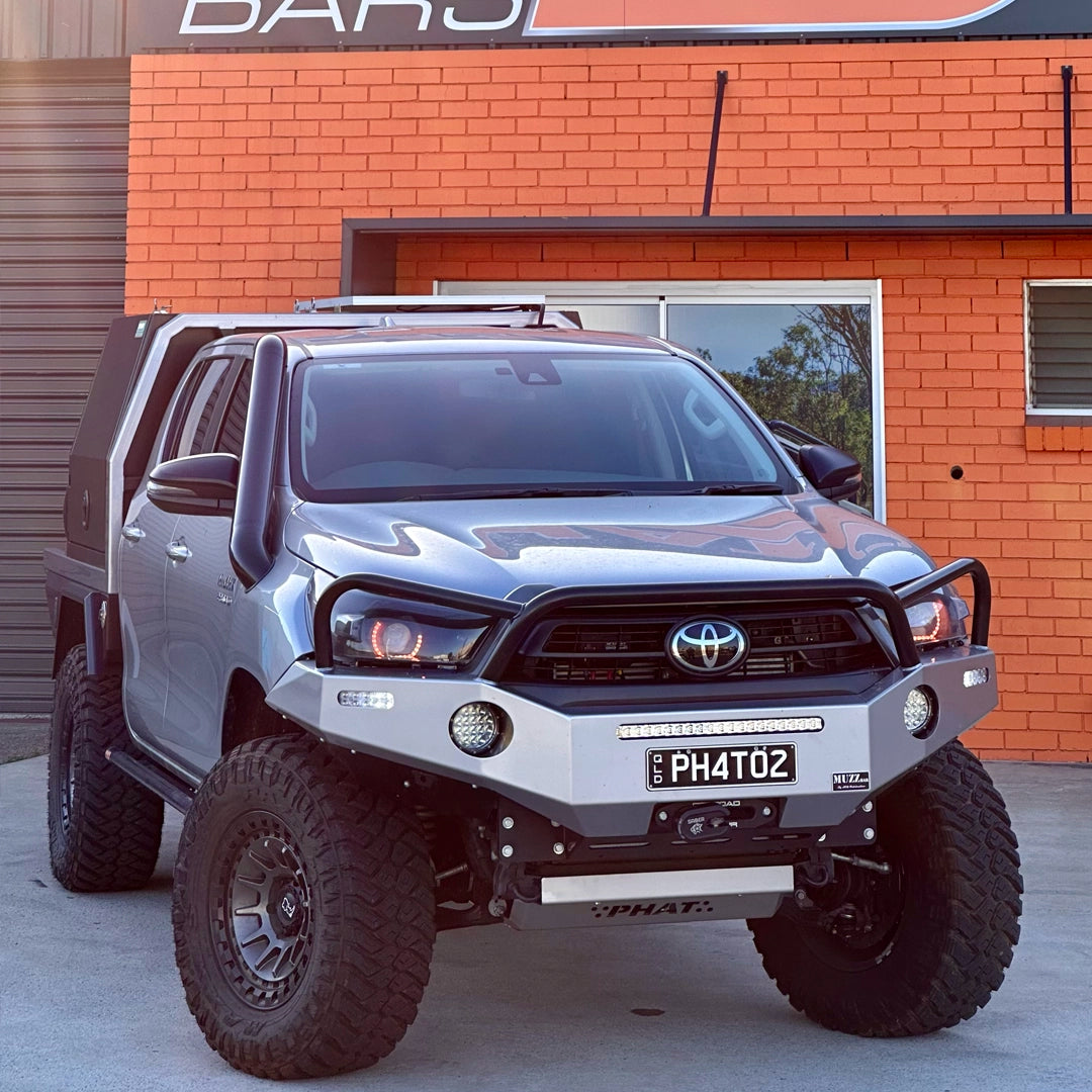 Toyota Hilux N80 2016+ Stainless 2pce Bash Plate Set – PHAT Bars